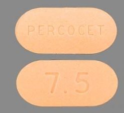 Percocet 7.5/500mg
